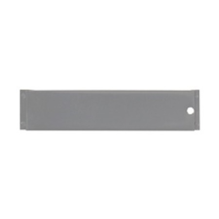 LEVITON Electrical Box Cover, 1 Gang, Rectangular, ABS, Blank 42080-SCG